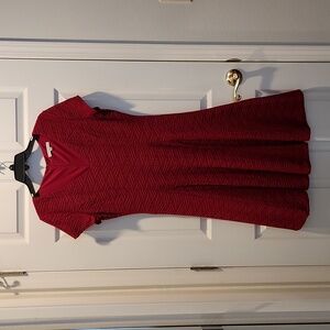 Sandra Darren Beautiful Burgundy/Wine dress